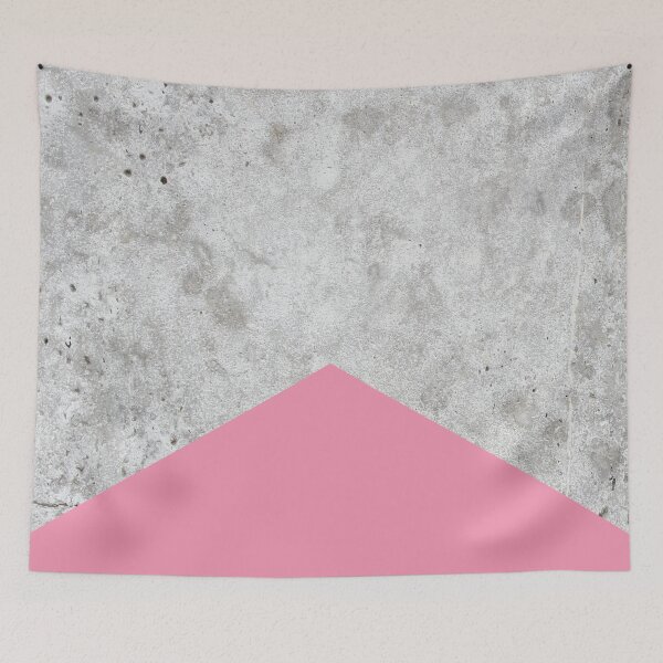 Item preview, Geometric Concrete Arrow Design - Pink #329 designed and sold by Natural Collective.