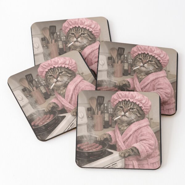 Item preview,  Cat Smoking Girl Meme  designed and sold by BASKF.