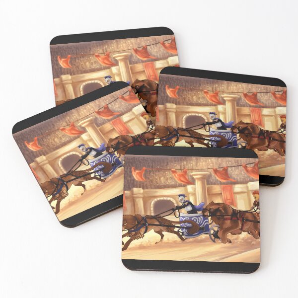 Item preview, Chariot Race of Ancient Gladiators designed and sold by Catsi-Nook-Art.