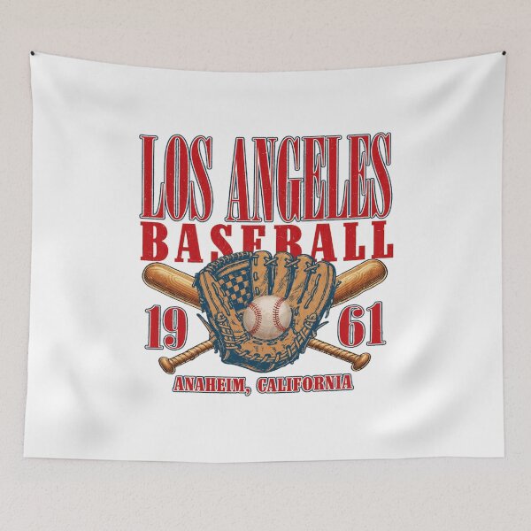 Item preview, Retro Baseball Los Angeles Anaheim CA designed and sold by MichaelPu56780.