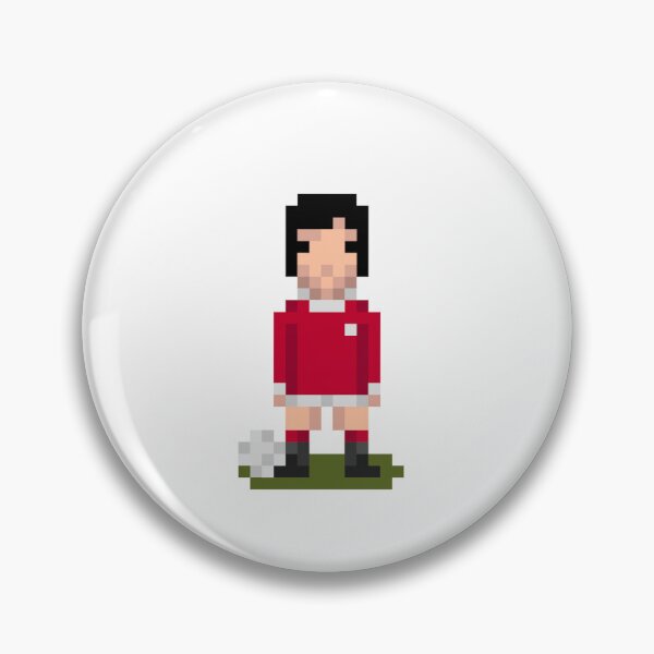 Artikelvorschau, Fußballlegende George Best entworfen und verkauft von John Sideris.