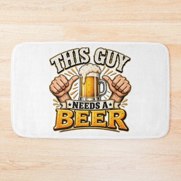 Item preview, This guy needs a beer designed and sold by Threadquarters.