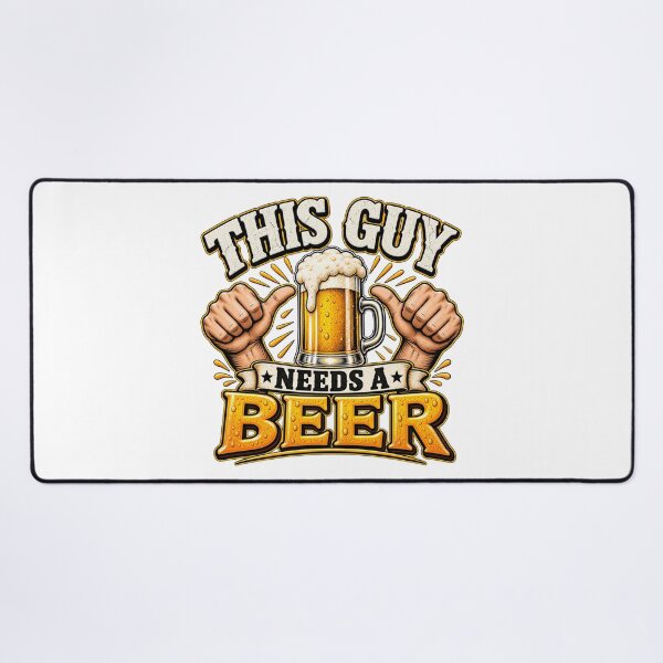 Item preview, This guy needs a beer designed and sold by Threadquarters.
