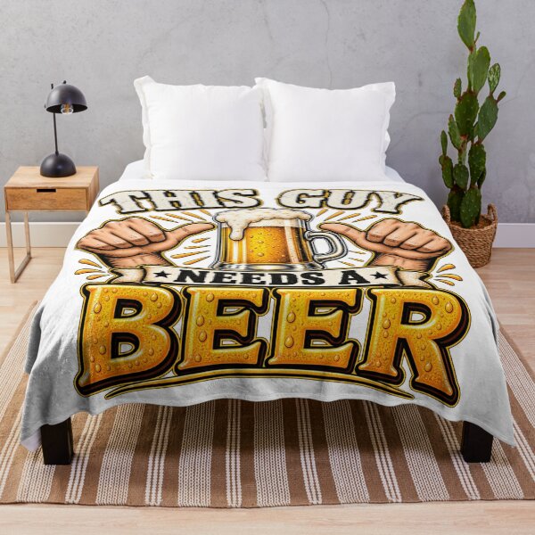 Item preview, This guy needs a beer designed and sold by Threadquarters.