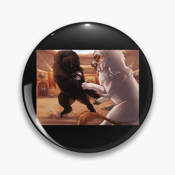 Item preview, Epic Battle of Lions in Colosseum Style designed and sold by Catsi-Nook-Art.