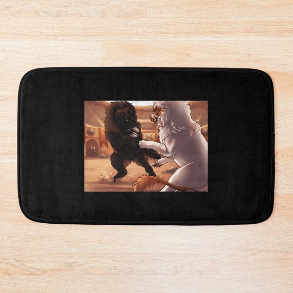 Item preview, Epic Battle of Lions in Colosseum Style designed and sold by Catsi-Nook-Art.
