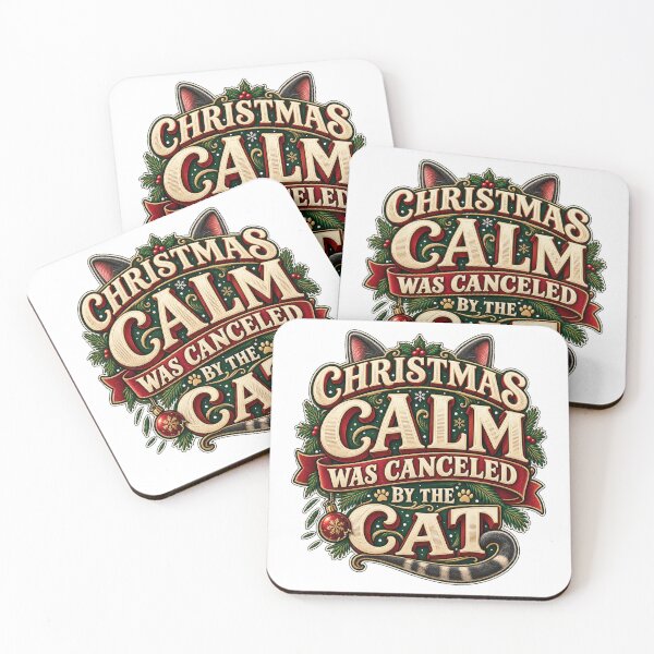 Item preview, Christmas Calm Canceled By The Cat designed and sold by FZ Designs.