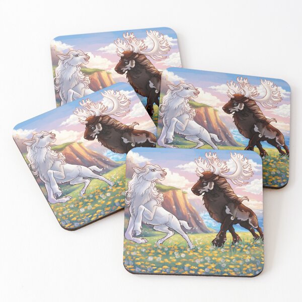 Item preview, Fantasy Creatures Playful Interaction designed and sold by Catsi-Nook-Art.
