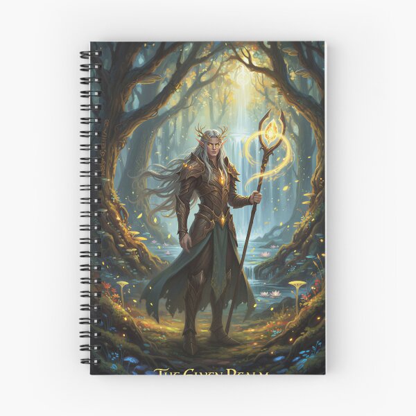 Item preview, Elf with crystal staff designed and sold by PicParadiz.