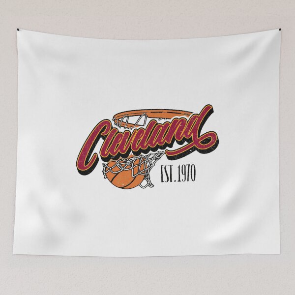 Item preview, Cleveland Retro Basketball Vintage Graphic Tee designed and sold by ScottPatr89876.