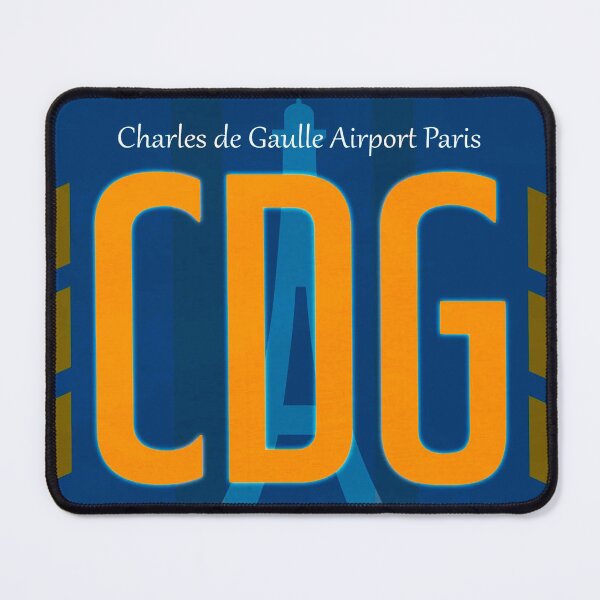 Item preview, Paris Airport Luggage Tag designed and sold by Fine-Art-Hub.