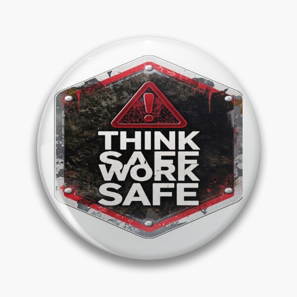 Item preview, THINK SAFE WORK designed and sold by safetygearpro.