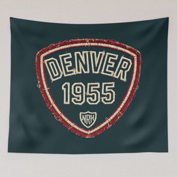 Item preview, Vintage Denver 1955 Shield Patch designed and sold by Normandy Road Heritage™ - Vintage Garage Art.