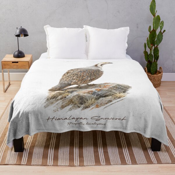 Item preview, Himalayan Snowcock on Rock Bird Illustration designed and sold by Takeda-art.