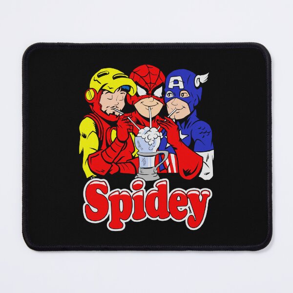 Item preview, Spidey Funny Cartoon Movie Drinking from One Cup designed and sold by OddPopARt.