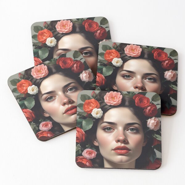 Item preview, Woman with flowers  designed and sold by MK26Designs.
