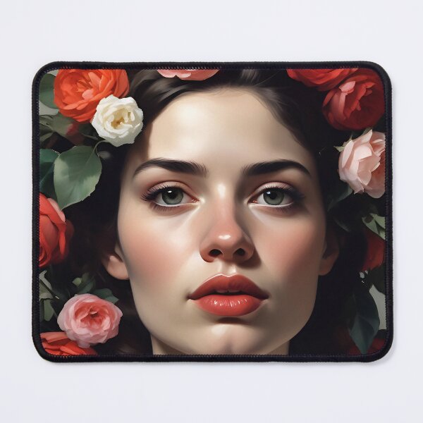 Item preview, Woman with flowers designed and sold by MK26Designs.