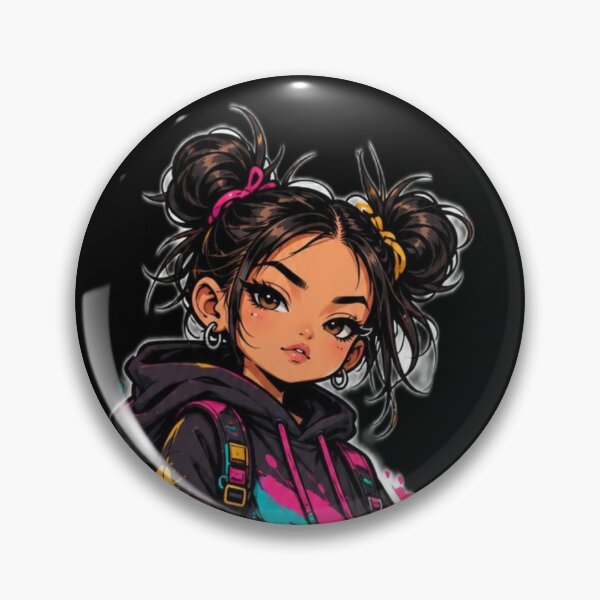 Item preview, Vibrant Streetwear Style Girl designed and sold by Kochainn.