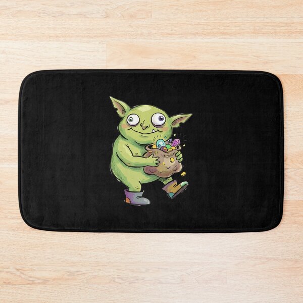 Item preview, Loot Goblin Hoarding Treasure Quirky Fantasy RPG designed and sold by korymorsevv.