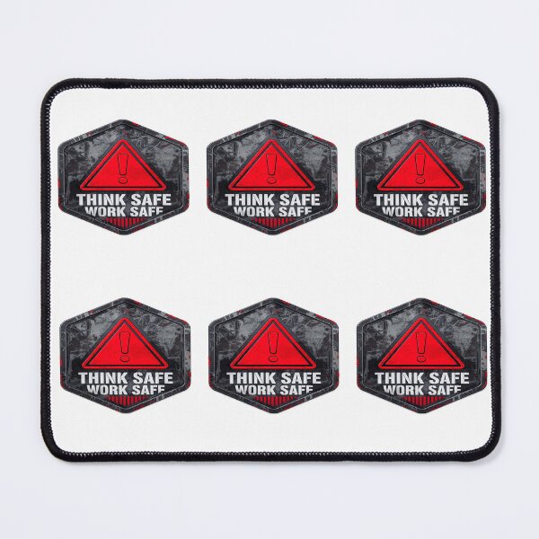 Item preview, THINK SAFE WORK designed and sold by safetygearpro.