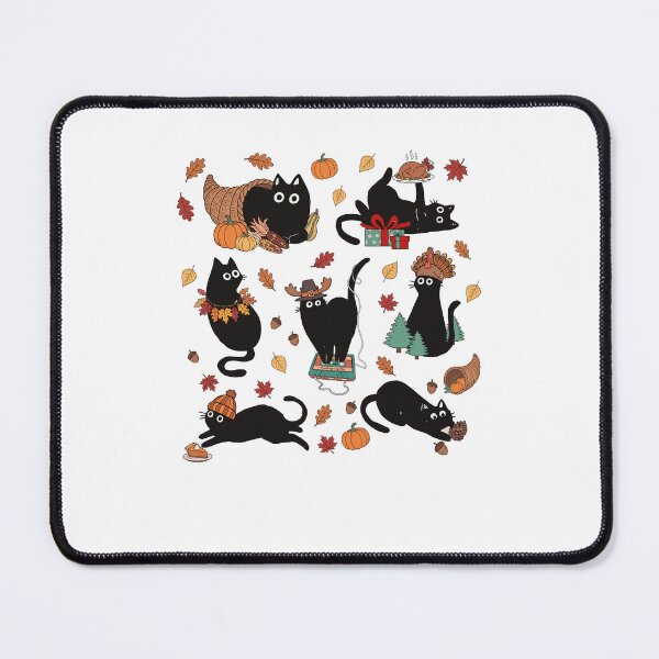 Item preview, Thanksgiving Cats Autumn Celebration Graphics designed and sold by PixlCrypt.