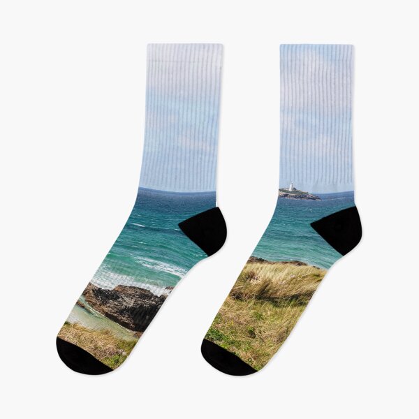 Item preview, Godrevy Lighthouse from the Dunes, Cornwall, England designed and sold by Paul Thompson Photography.