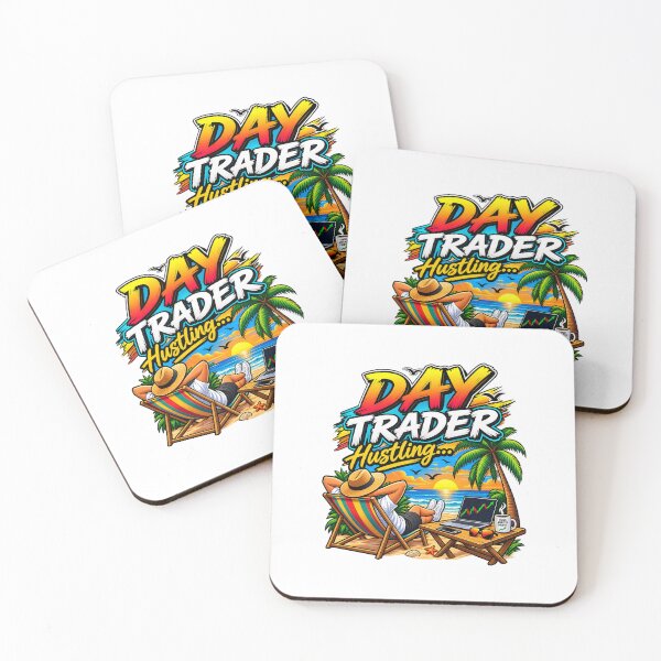 Item preview, Day Trader Hustling – Beach Trading Lifestyle designed and sold by Design Sounds Studio.