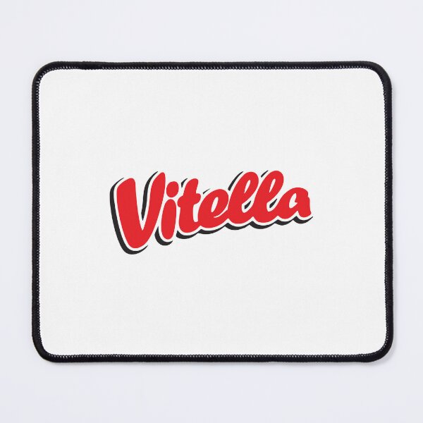 Item preview, Vitella Bold Red Cursive Logo designed and sold by Madelene É 	 Monjeau.