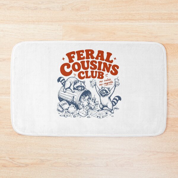 Item preview, Feral Cousins Club Raccoon Humor designed and sold by PixlCrypt.