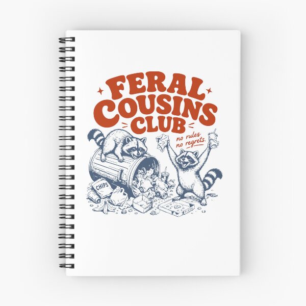 Item preview, Feral Cousins Club Raccoon Humor designed and sold by PixlCrypt.