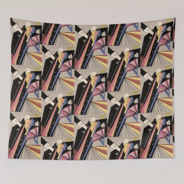 Item preview, Vintage advertising postcard for the Wiener Werkstätte designed and sold by stevepaint.