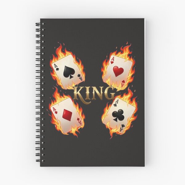 Item preview, King - Poker Fire designed and sold by The best online style shop.