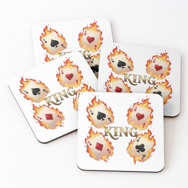 Item preview, King - Poker Fire designed and sold by The best online style shop.