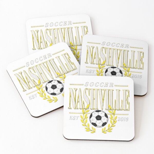 Item preview, Nashville Soccer Est 2016 Retro Sports Tee designed and sold by BrendaKle80915.