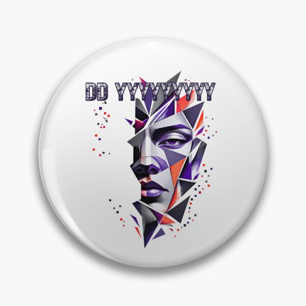 Item preview, Abstract Geometric Portrait Polygonal Face Aesthetic T-Shirt designed and sold by Brothers love.