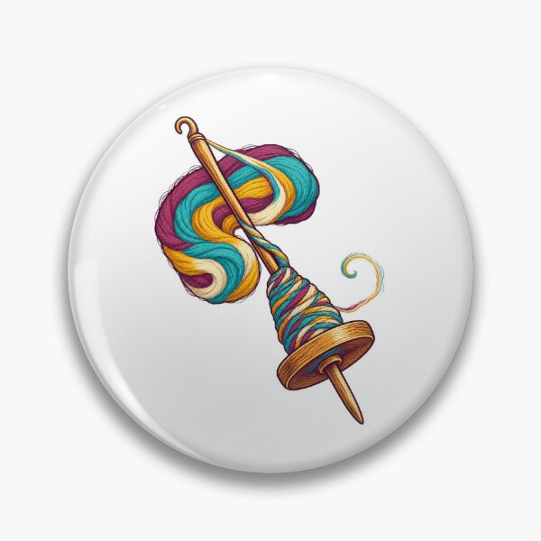 Item preview, Drop Spindle Handspinner Fiber Artist Gift designed and sold by UrbanCanvvas.