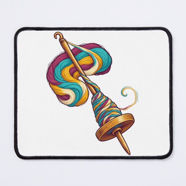 Item preview, Drop Spindle Handspinner Fiber Artist Gift designed and sold by UrbanCanvvas.