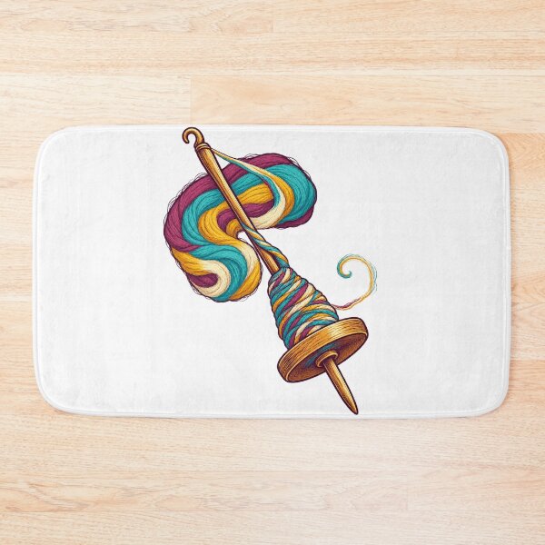 Item preview, Drop Spindle Handspinner Fiber Artist Gift designed and sold by UrbanCanvvas.