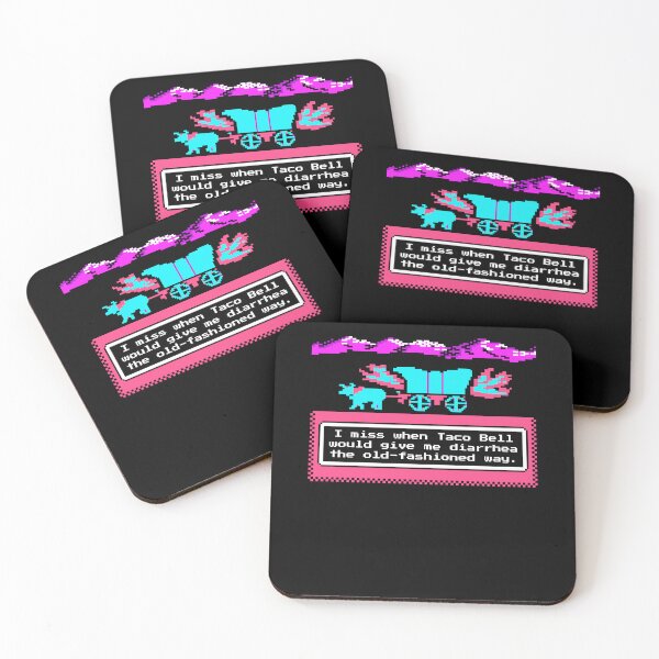 Item preview, Funny Taco Bell Retro Oregon Trail Meme designed and sold by PixlCrypt.