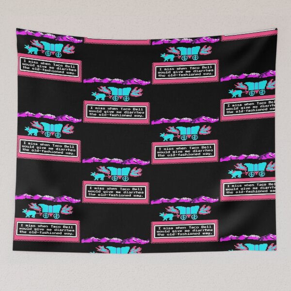 Item preview, Funny Taco Bell Retro Oregon Trail Meme designed and sold by PixlCrypt.