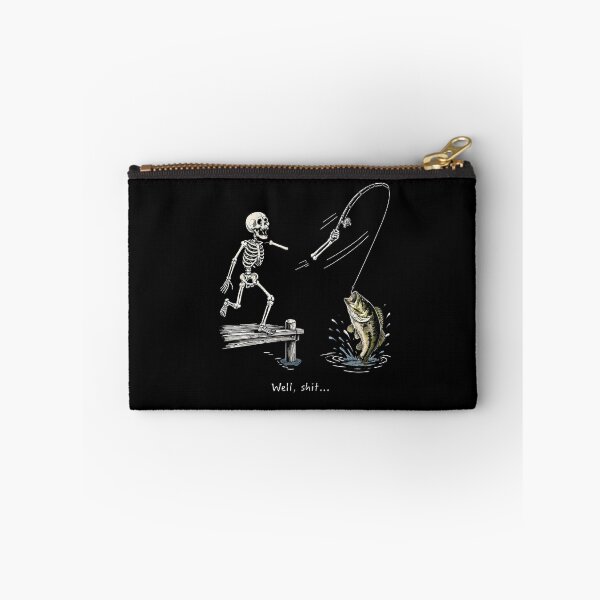 Item preview, Funny Skeleton Fishing Humor Design designed and sold by phoebelevine.