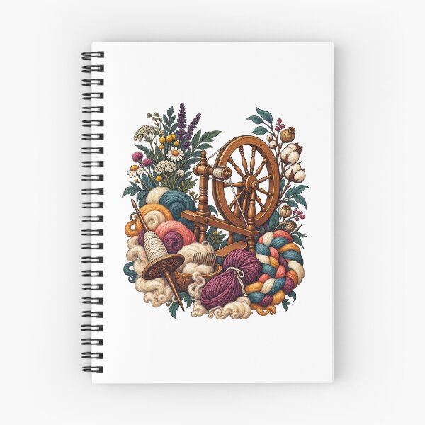 Item preview, Decorative Spinning Wheel and Fiber Art designed and sold by UrbanCanvvas.