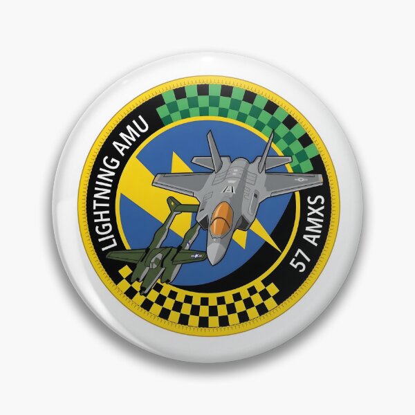 Item preview, USAF 57 AMXS Lightning AMU Heritage Patch designed and sold by CharlieDesings.