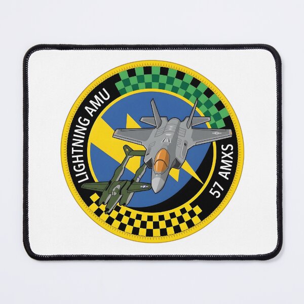 Item preview, USAF 57 AMXS Lightning AMU Heritage Patch designed and sold by CharlieDesings.