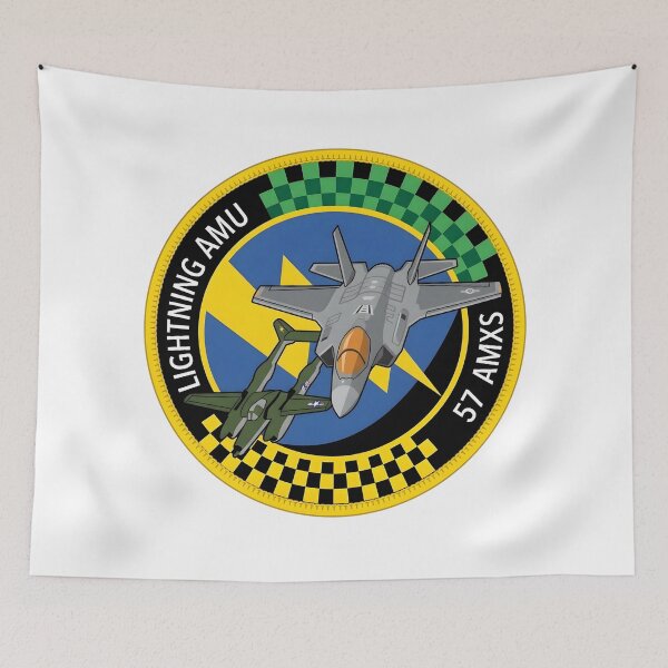 Item preview, USAF 57 AMXS Lightning AMU Heritage Patch designed and sold by CharlieDesings.