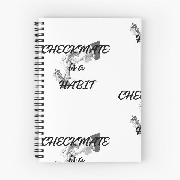 Item preview, Checkmate is a habit  designed and sold by CoreThread..