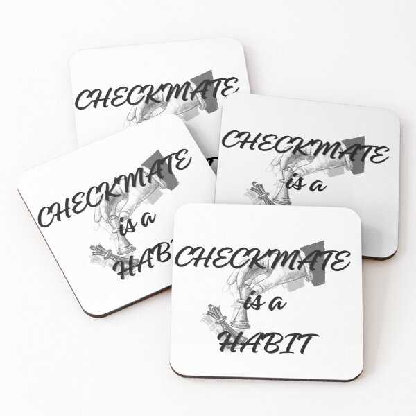 Item preview, Checkmate is a habit  designed and sold by CoreThread..