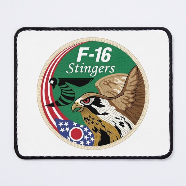 Item preview, USAF 112th Fighter Squadron F-16 Stingers Emblem designed and sold by CharlieDesings.