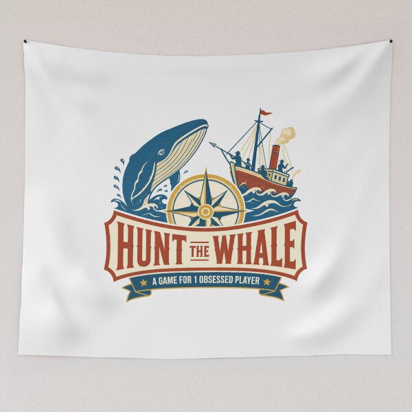 Item preview, Hunt the Whale: A Game for One Obsessed Player designed and sold by Fenay Designs.