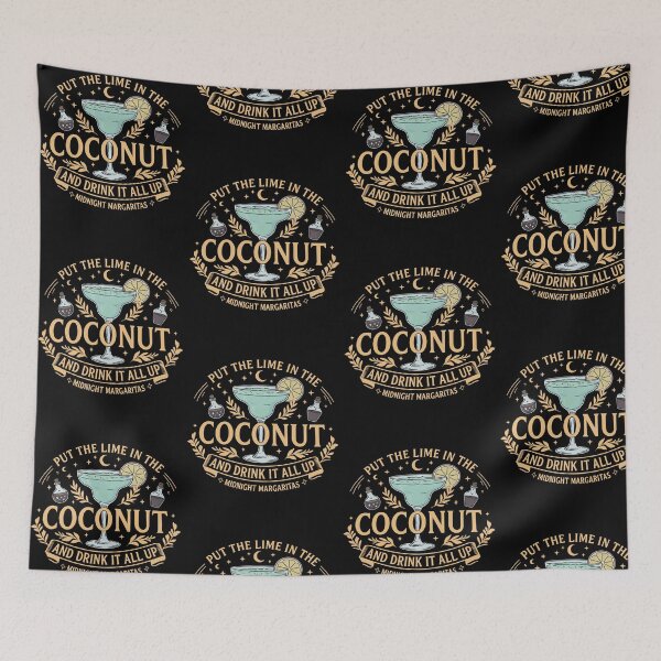 Item preview, Funny Midnight Margaritas Cocktail Design designed and sold by PixlCrypt.